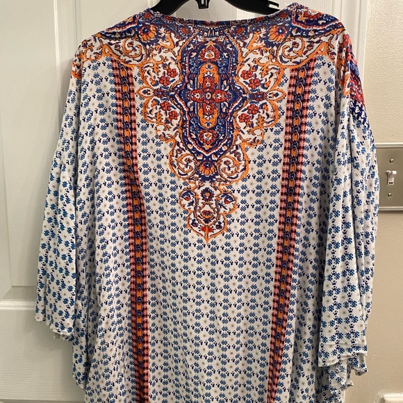 Angie Tops - Paisley Kimono